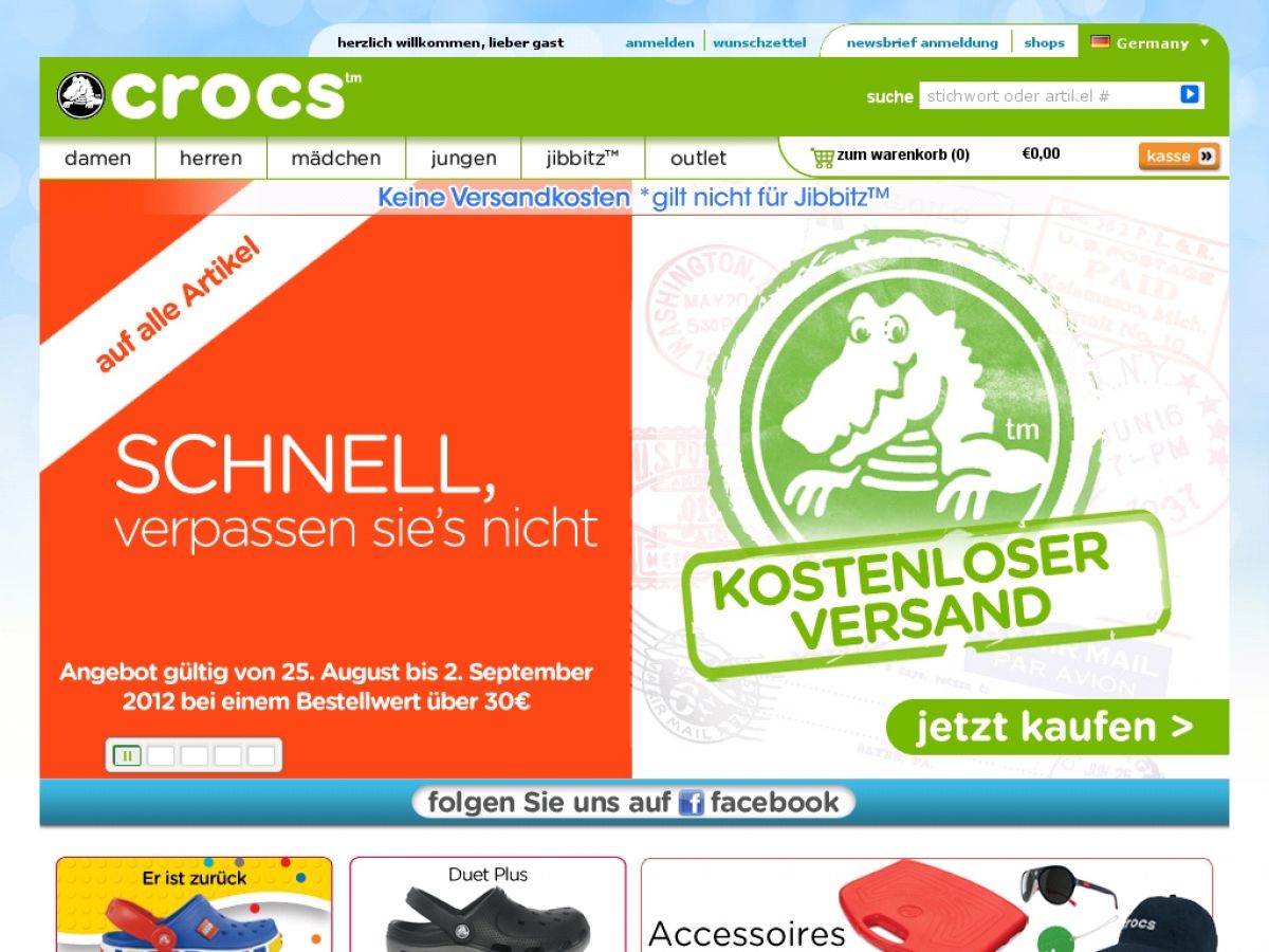 www.Crocs.de